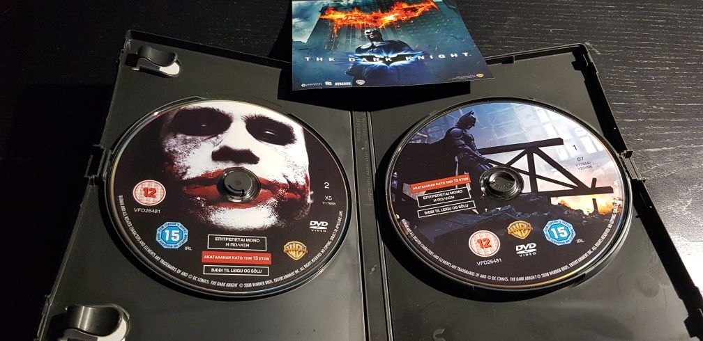 The Dark Knight dvd 2 disc special edition. Wersja angielska.