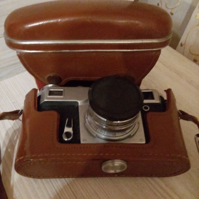 Фотоапарат Київ, шкіряний футляр (чохол)