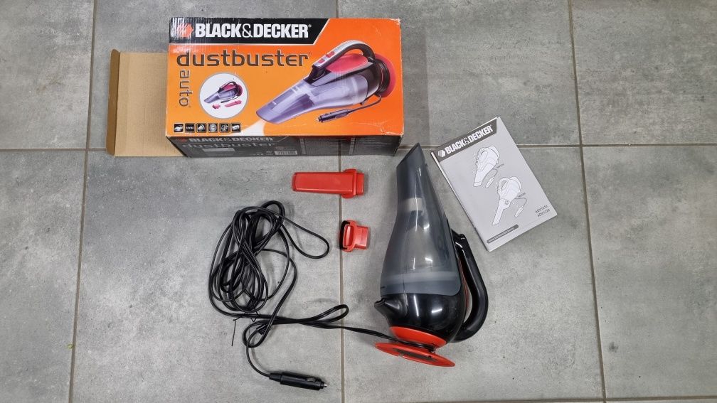 Odkurzacz samochodowy black decker