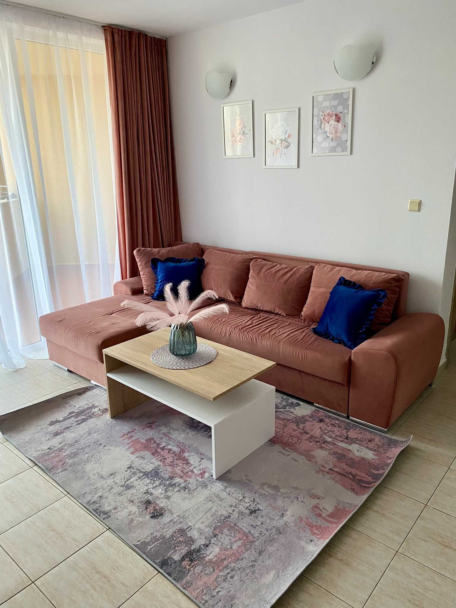 Bułgaria apartament 3-pokojowy z dwoma łazienkami dla 4-6 osób w Pollo