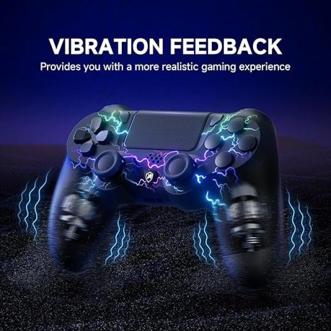 Бездротовий геймпад ECHTPower P02 Black до PC  та PlayStation PS4 Pro