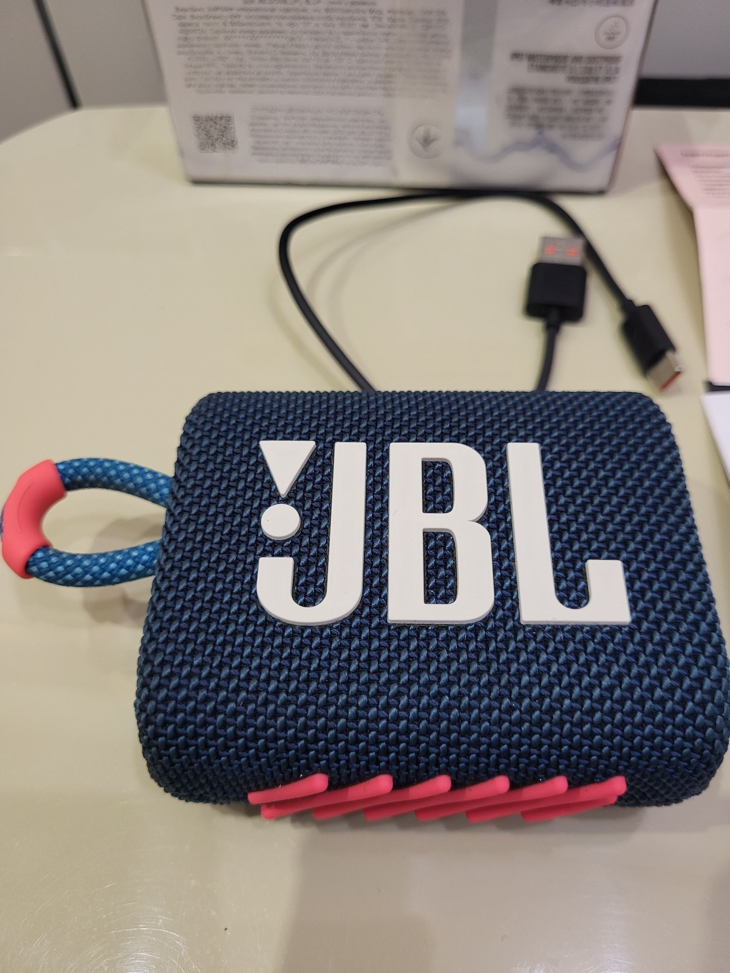 Портативная акустика JBL GO3 (JBLGO3BLUP) Blue Pink