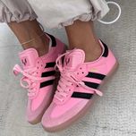 Кросівки Adidas Samba Messi IN Light Pink адідас самба рожеві