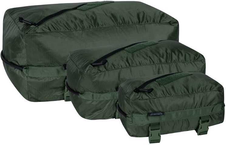 PAKCELL SET HELIKON-TEX набор 3 компрессионных мешка вещсумка олива