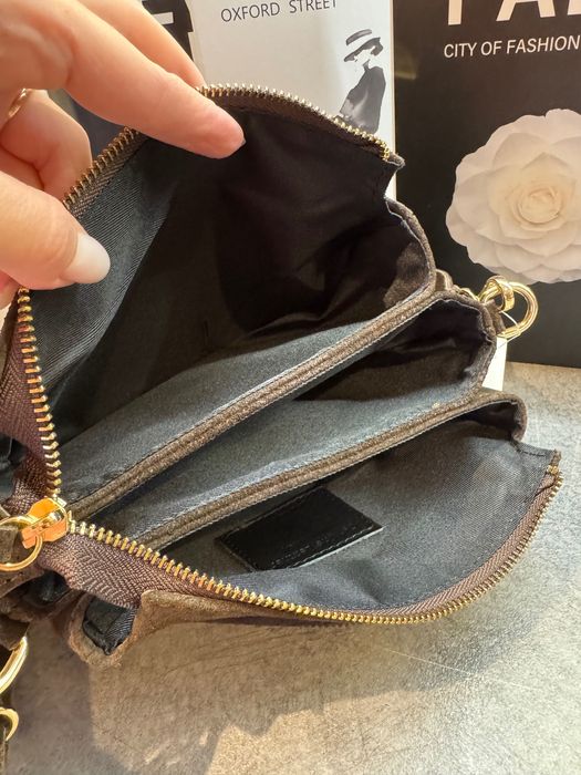 Сумочка з натуральної замші Італія