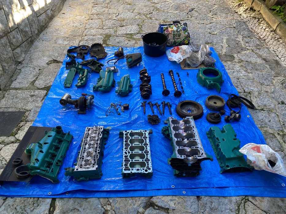 Cabeça de motor completa de Volvo Penta D3-110, 2007