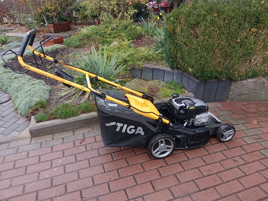 Kosiarka spalinowa Stiga 5KM Briggs elektryczny rozruch napęd kosz 48c
