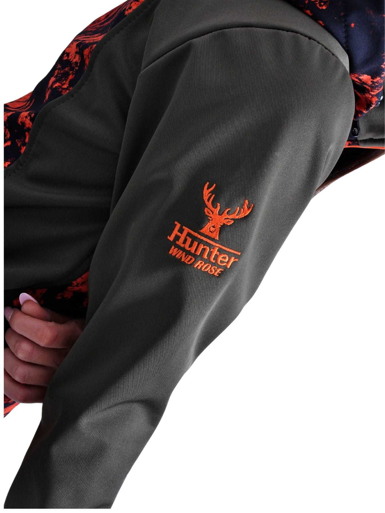 Nieprzemakalna kurtka myśliwska do lasu   "HUNTER Pro Orange"