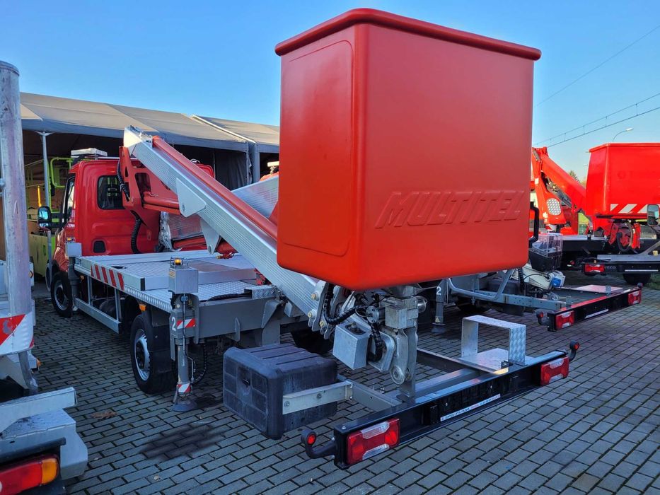 iveco podnośnik koszowy zwyżka 25m multitel mx250 cmc tb260 gsr socage