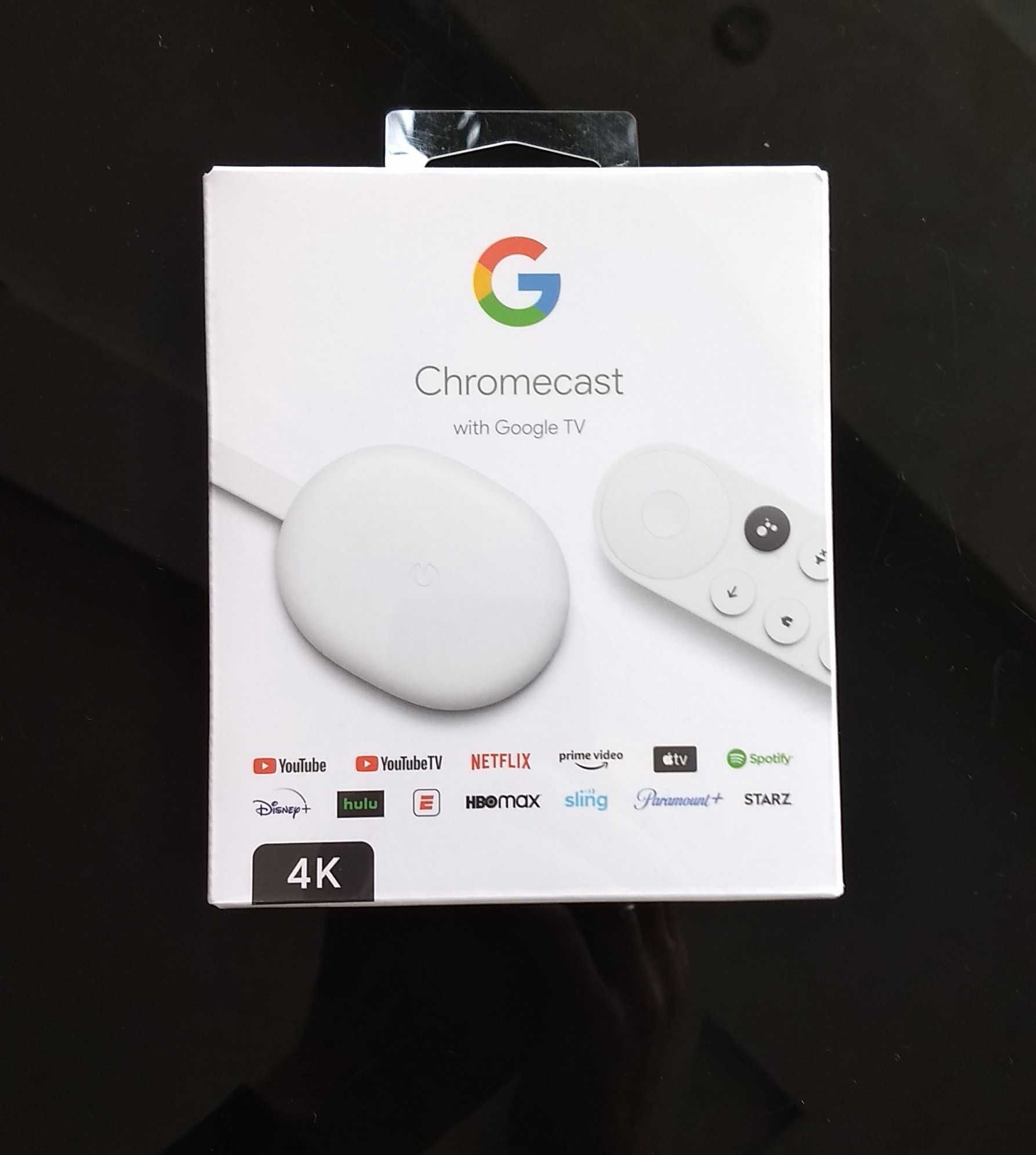 приставка Chromecast 4k with Google TV новая хромкаст гугл Android box