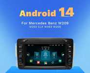 Radio Android 2 din do Mercedes A W168 / W208 / W209 / W639 / W463 GPS