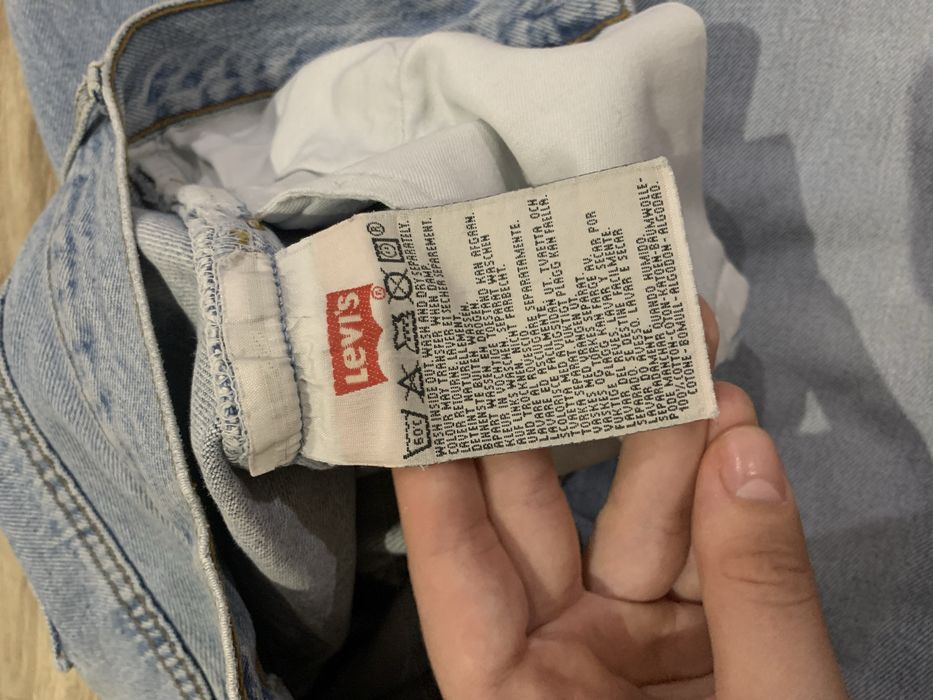 Джинси levis 501 оригінал cropped
