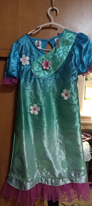 Платье тролль для девочки