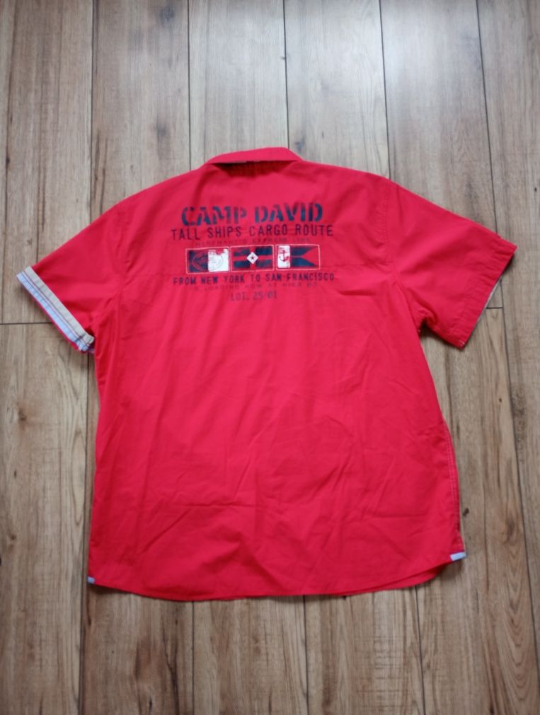 Camp David męska lekka koszula na lato 2XL+