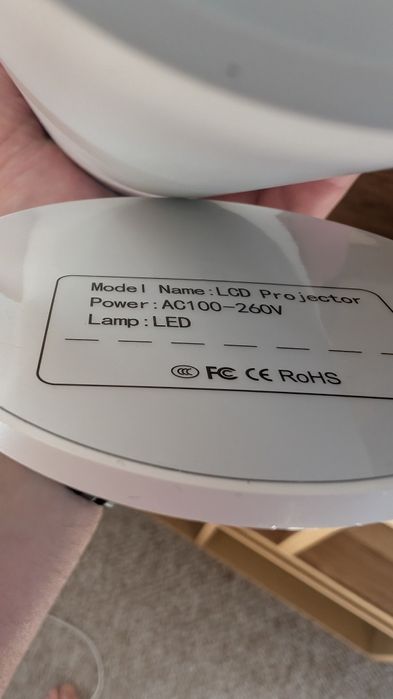 Mini projektor multimedialny HDMI USB jak Magcubic