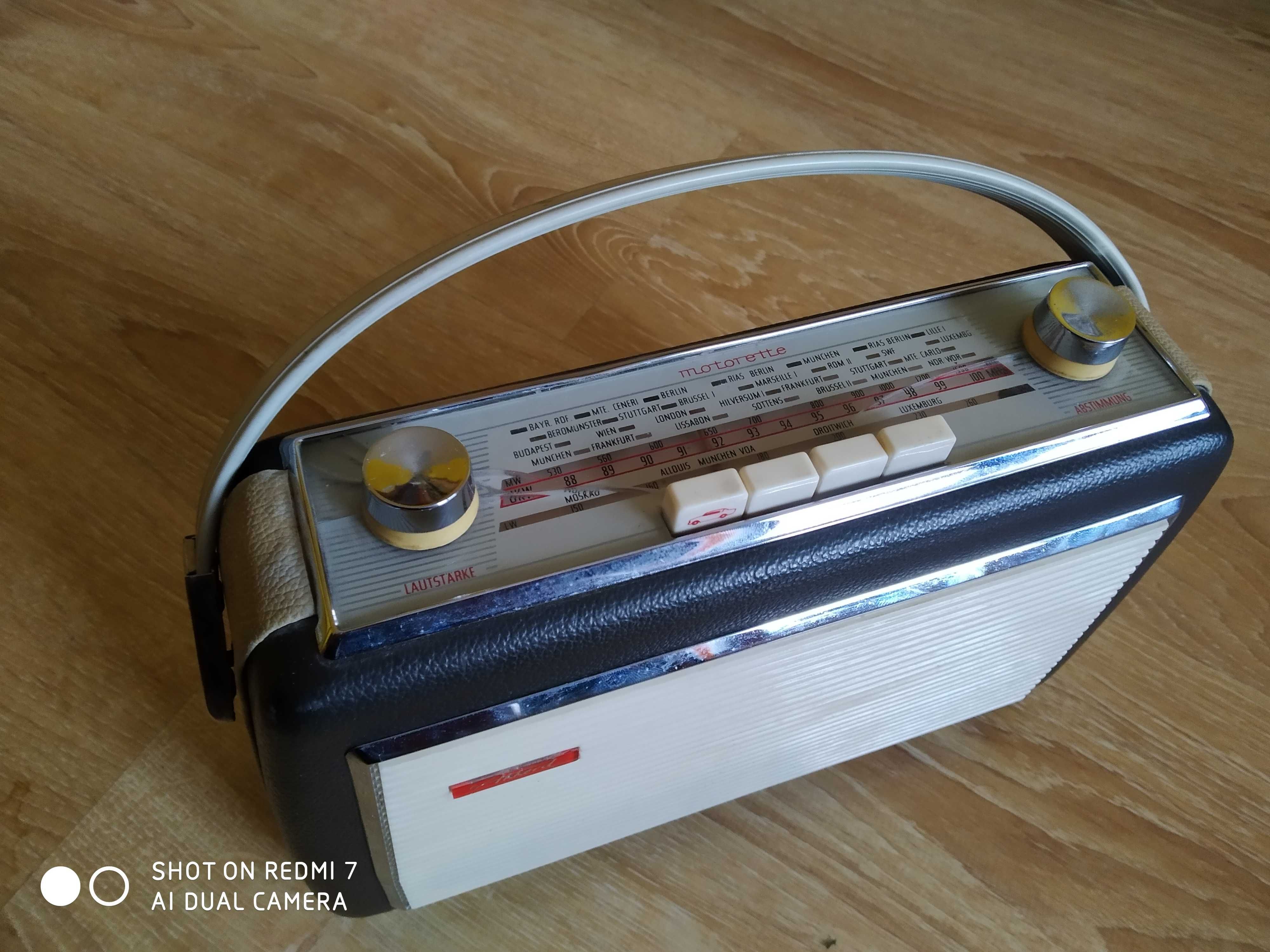 Retro radio Germany 1982 rok