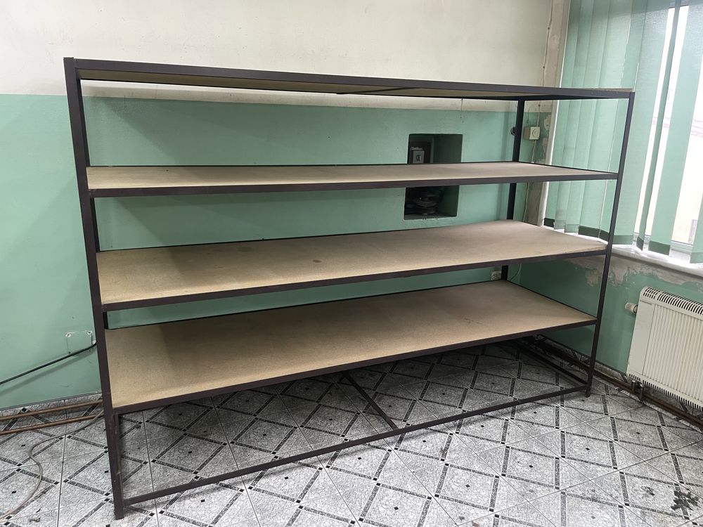 Regał metalowy spawany spiżarnia sklep garaż magazyn 252x81x168