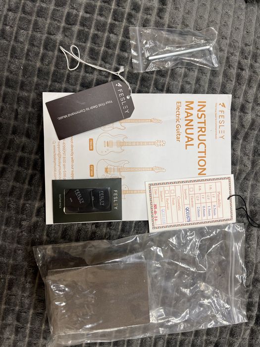 Prawie Nowa gitara elektryczna fesley fsg350
