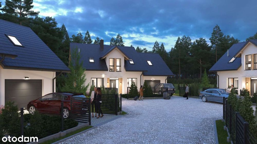 Nowe domy wolnostojące na Osiedlu Parkowym