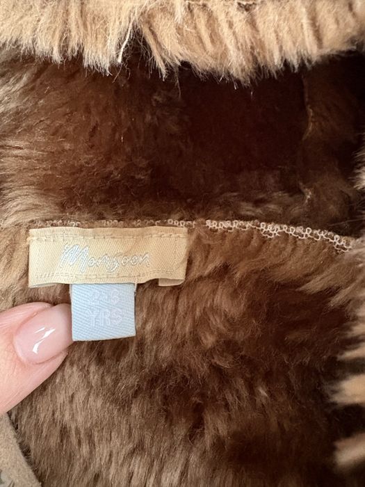 Стильна штучна дитяча дублянка на 2-3 роки тепла 92-98 см