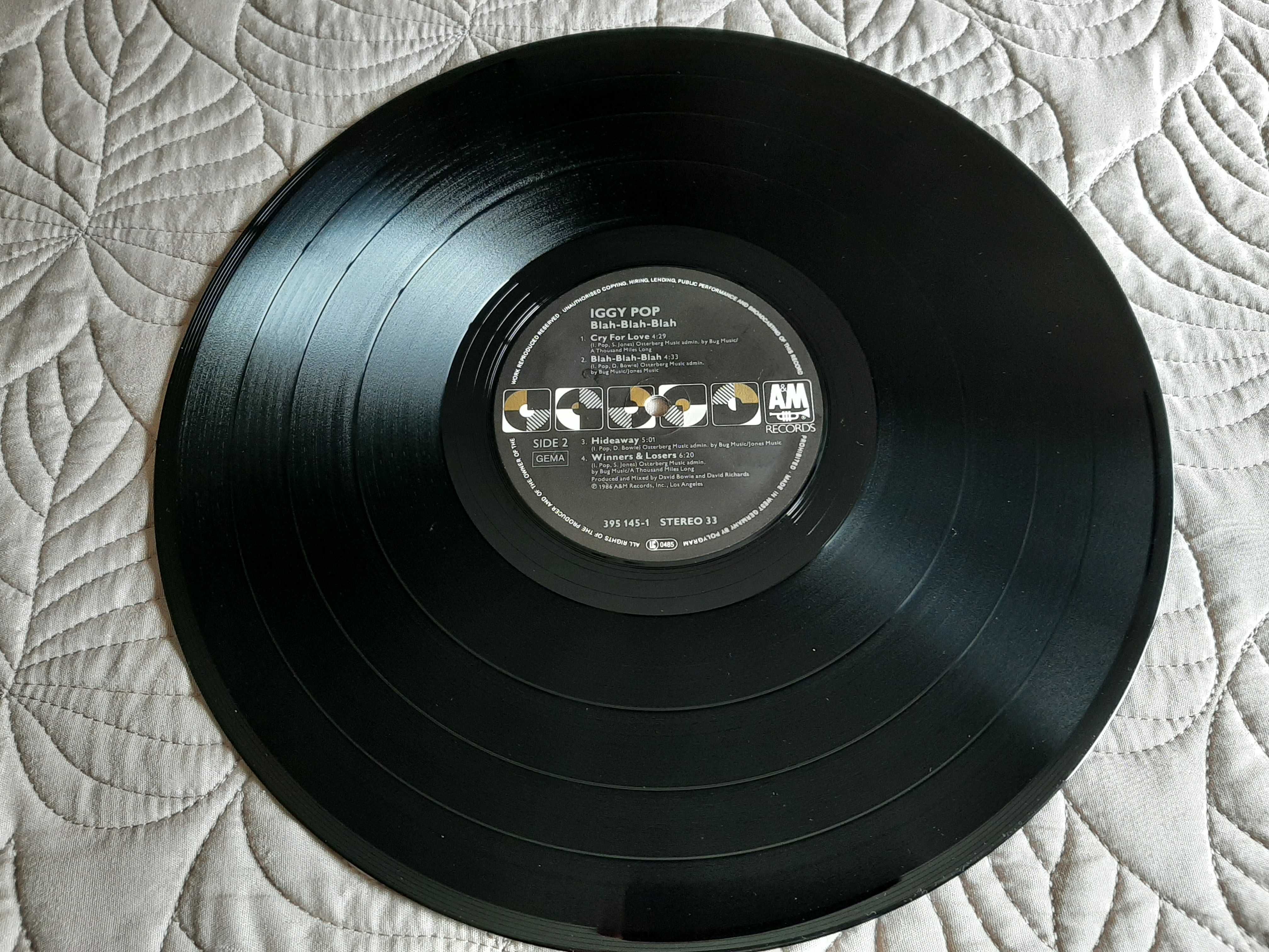 Iggy Pop - Blah - Blah - Blah - Germany - Vinil LP