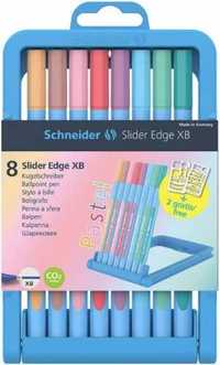 Długopis Slider Edge Pastel XB w etui 8 kolorów