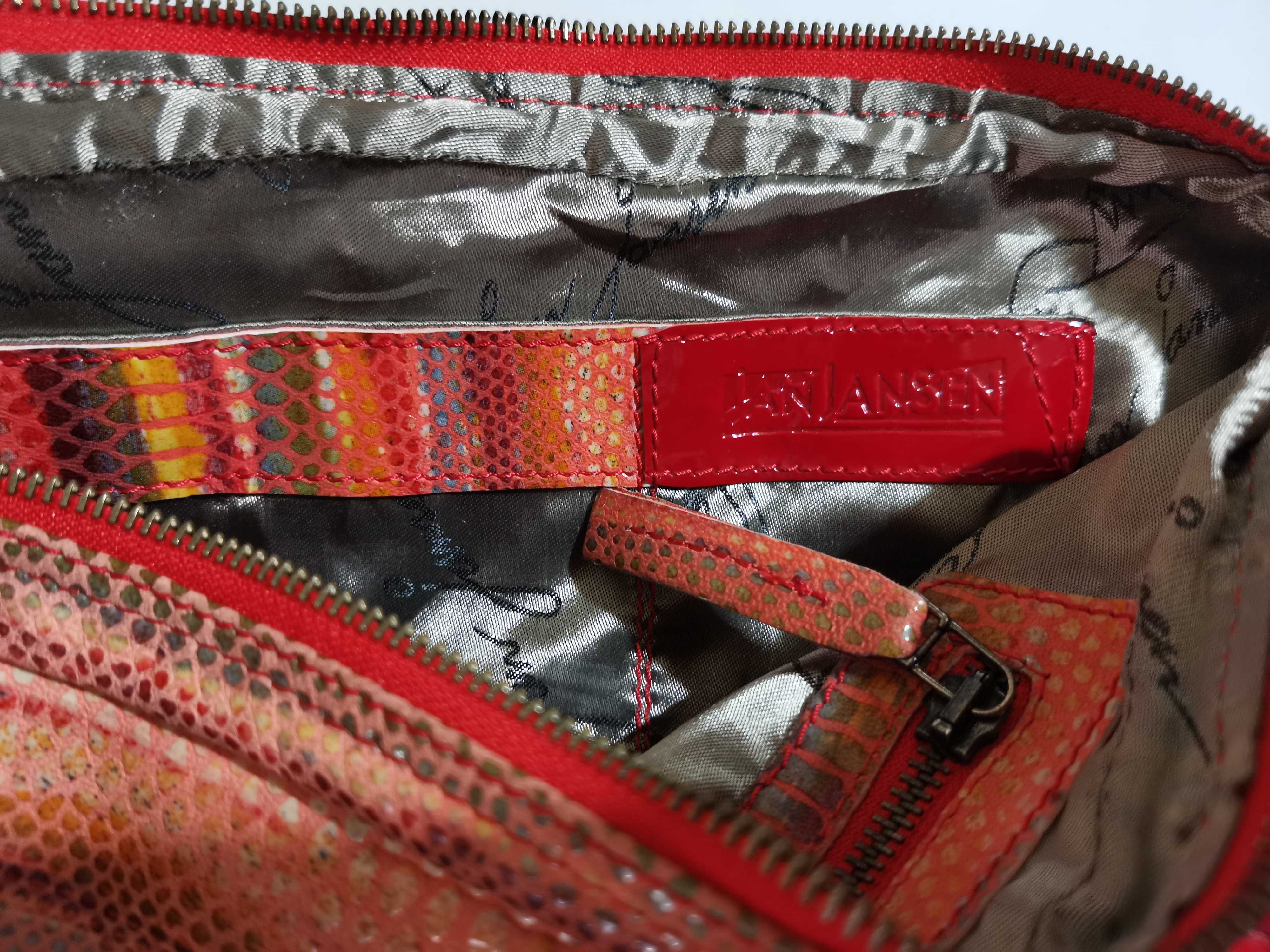 Дизайнерская сумка Jan Jansen Новая натуральная кожа