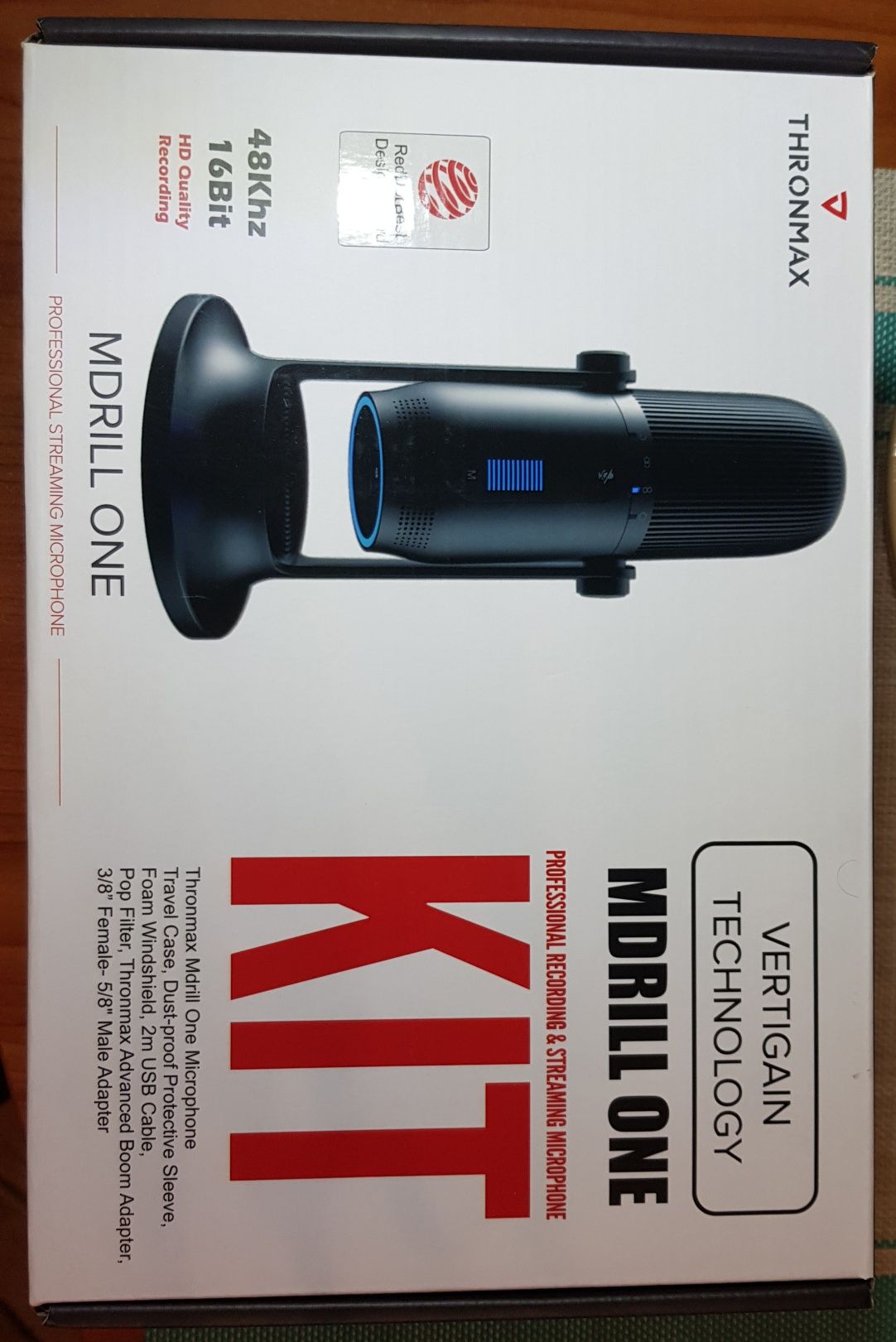 Микрофон thronmax Mdrill One Kit M2-B.K-TM01