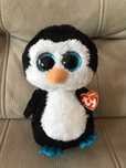 Peluche Pinguim Ty Beanie Boos em ótimo estado