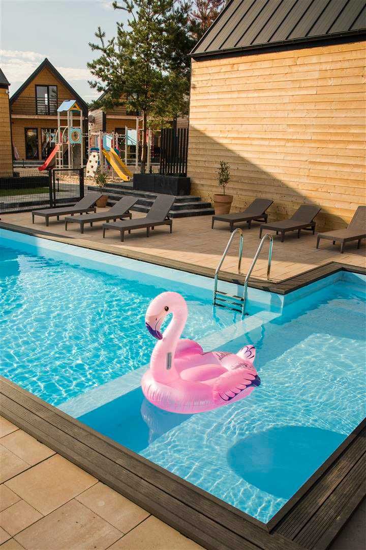 23-30.08.2025 WOLNE Domki z BASENEM nad Morzem  ANIMACJE plac zabaw