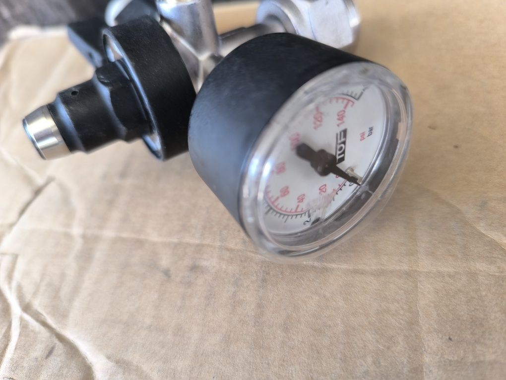 Regulador Pressão CO2 Manómetro