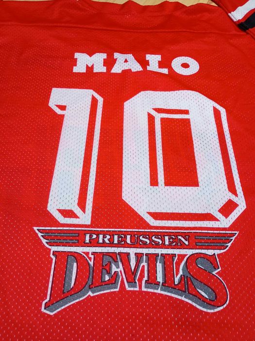 Koszulka BSC Preussen Devils Berlin 1995/1996 Gaetan Malo Starter XL