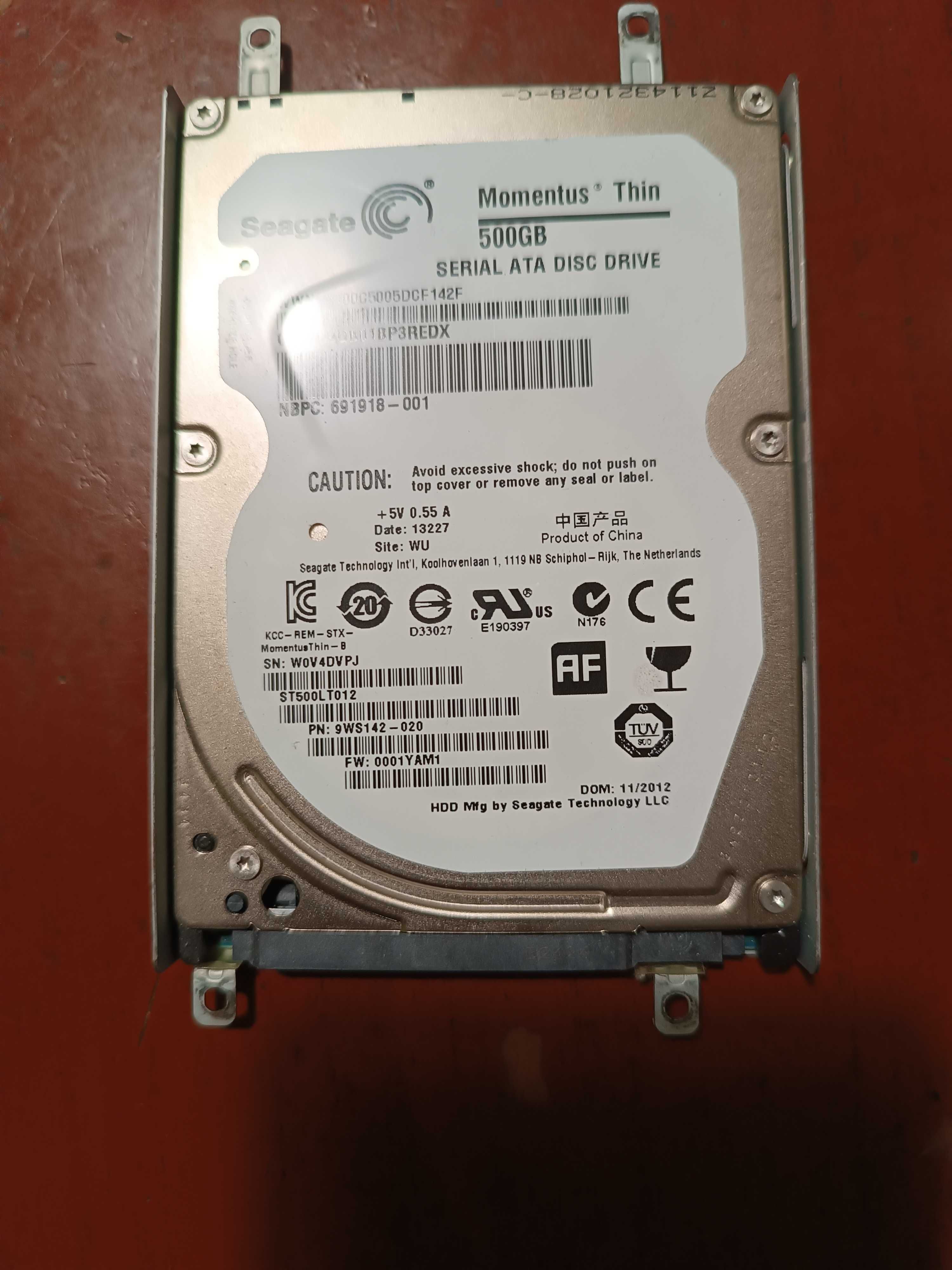 HDD Seagate Momentus Thin 500GB