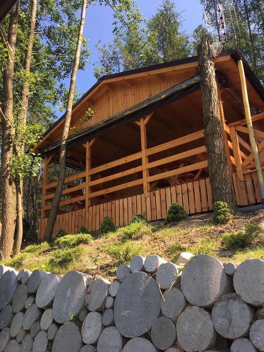 Domek letniskowy 2, jezioro, mazury, bania, wakacje