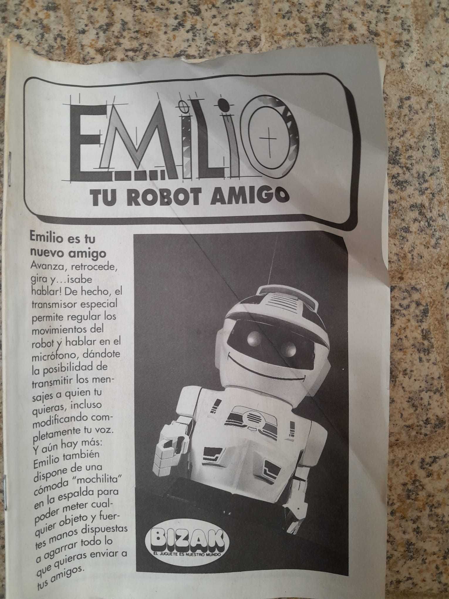 Robot Emilio de 1997