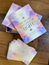 Karty oracle cards The Secret Language Of Light j. ang duże + GRATIS