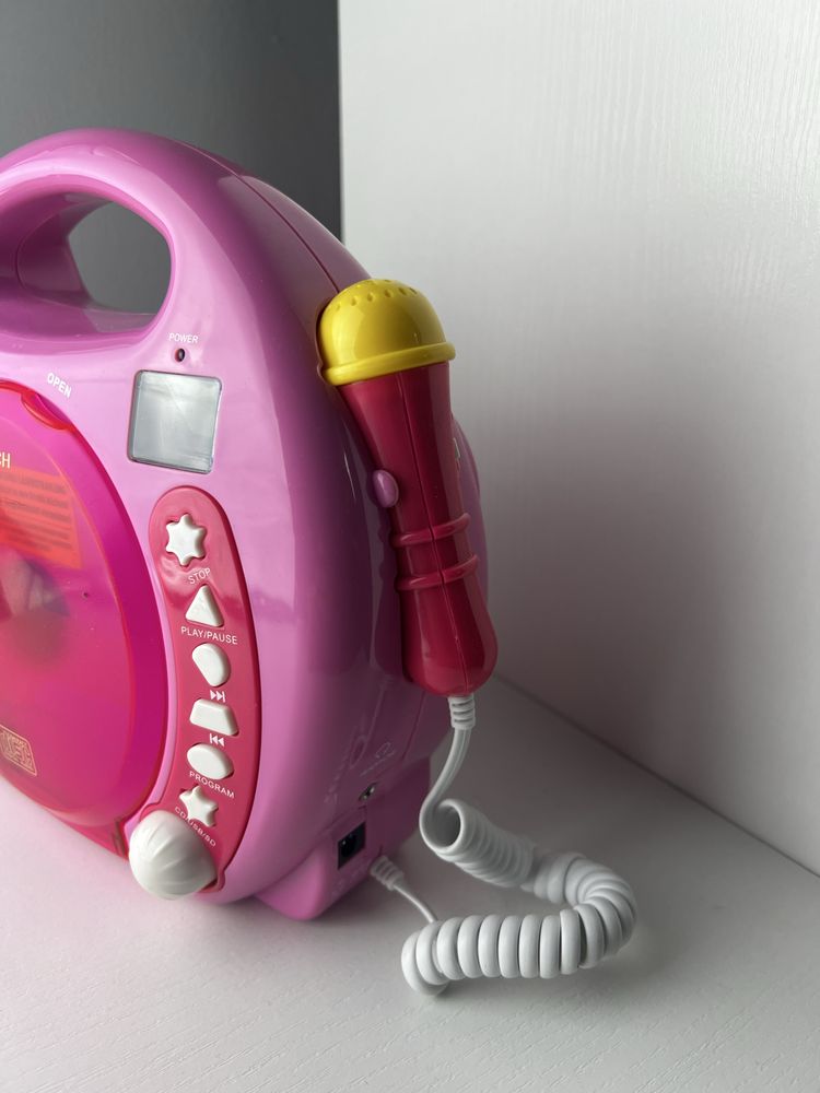 Odtwarzacz CD, SD USB z mikrofonami Tech Bobby Joey