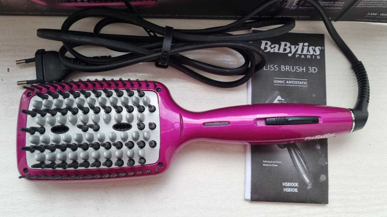 Щетка/Расческа-Выпрямитель BABYLISS HSB100E - купить недорого!