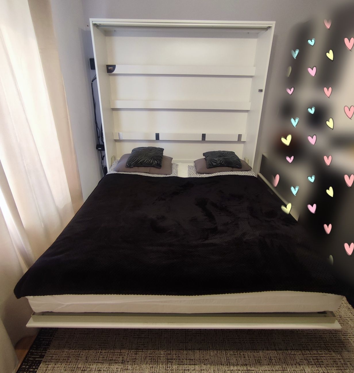 Półkotapczan Bed Concept 180x200 Lenart