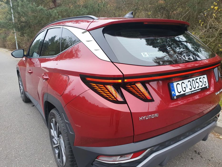 Hyundai Tucson Hyundai Tucson 1.6 T-GDi, felgi al. 18", lakier perłowy, serwis ASO