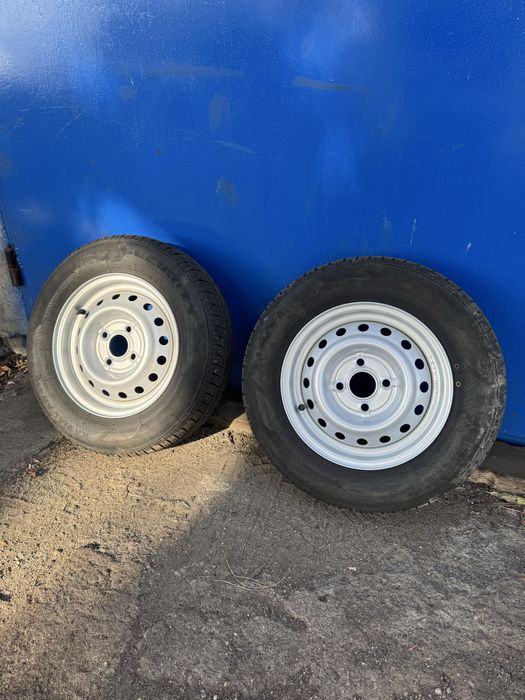 Koła kola 13 cali opony 155/80/13 przyczepka 4x100