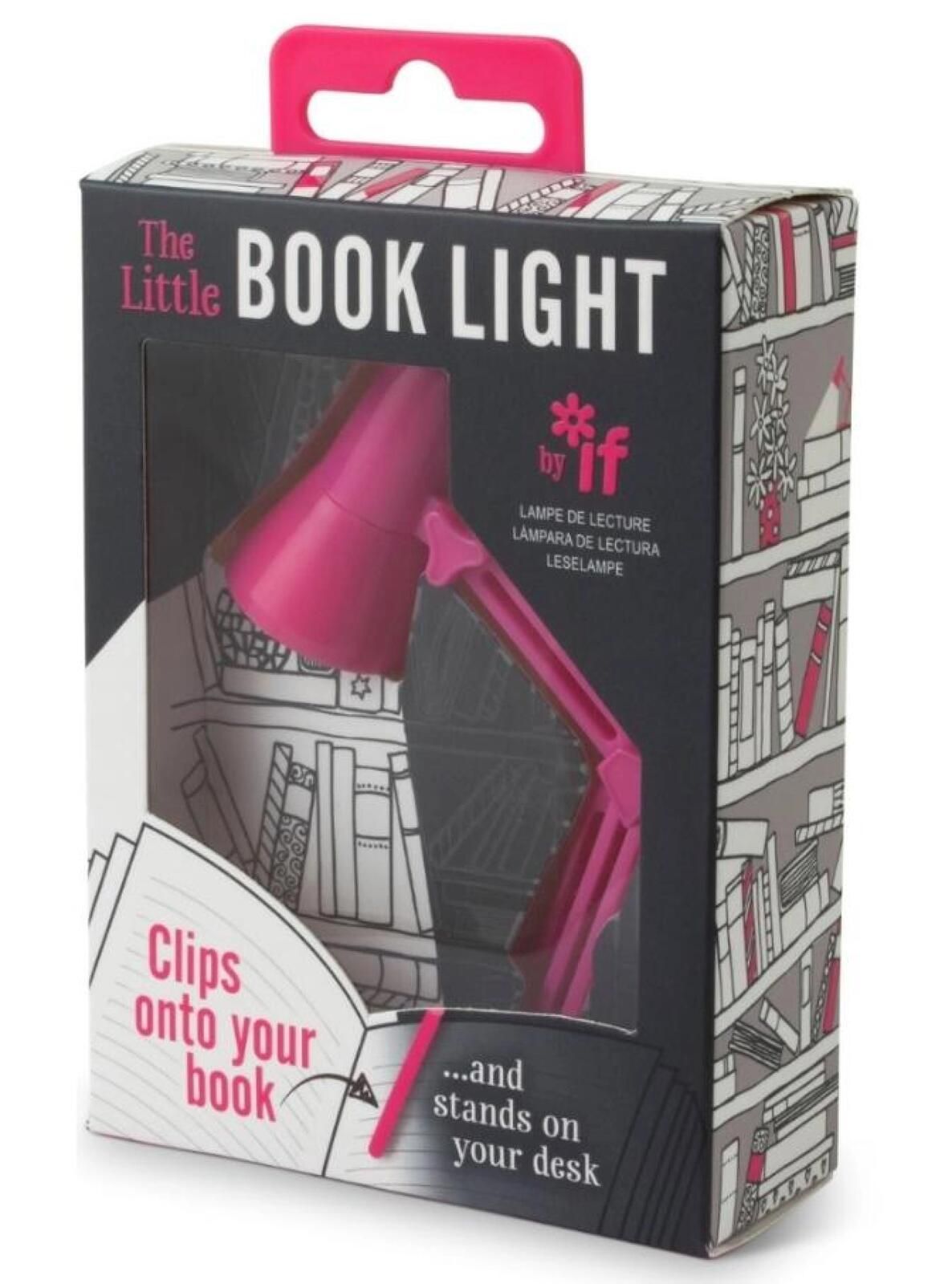 The Little Book Light Lampka do książki różowa If pudełko,13,5x8,