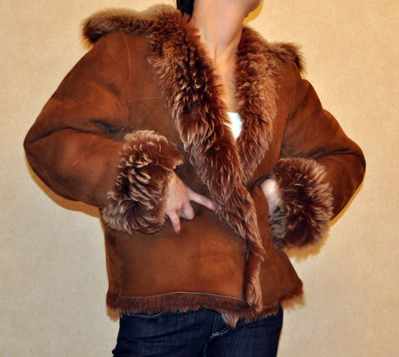 Kożuch NATURANY futro zimowe - Golda Leather zimowy OCHNIK