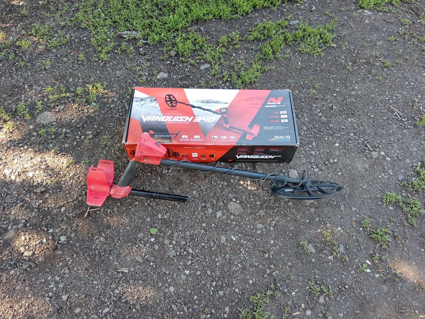 Металлоискатель minelab vanquish