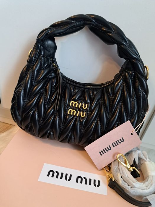 Torebka damska Miu Miu Nowa komplet + box Miumiu