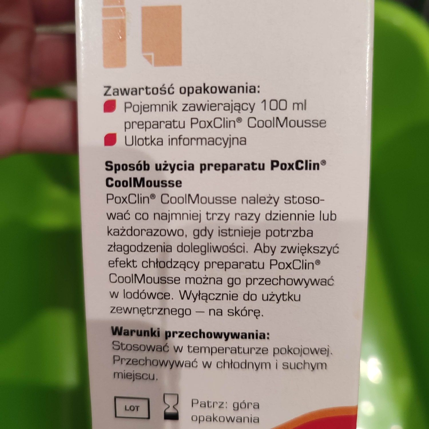 PoxClin, puder płynny, nadmanganian potasu - zestaw na ospę