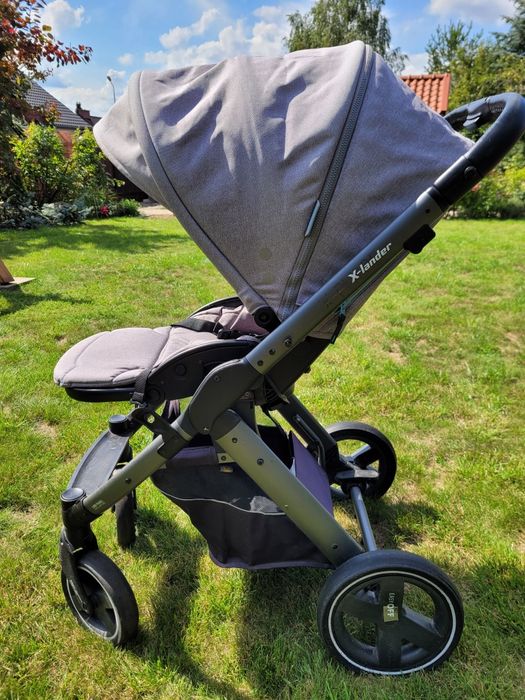 Wózek 2w1 Xlander Xpulse + akcesoria firmowe
