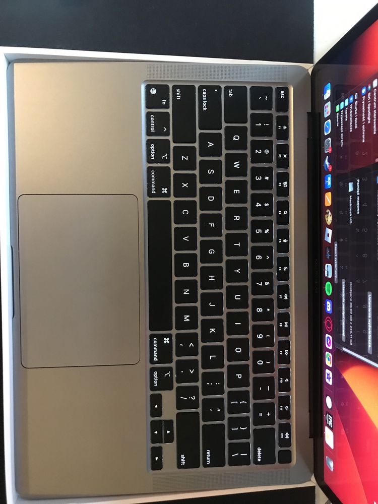 [UBEZPIECZENIE] MacBook Air M1 13'3 8GB RAM 256GB SSD macOS Srebrny