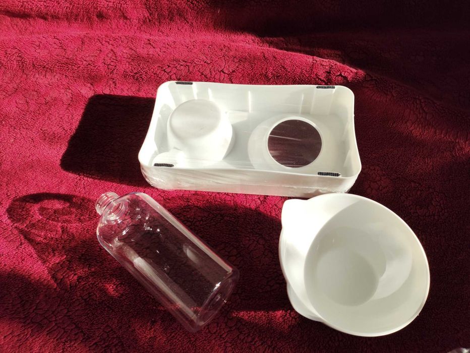 Miska z automatycznym dozownikiem wody dla psa i kota 2w1 NOWA.