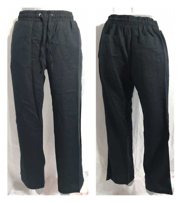 Amazon Calças de perna larga Tam S (123)